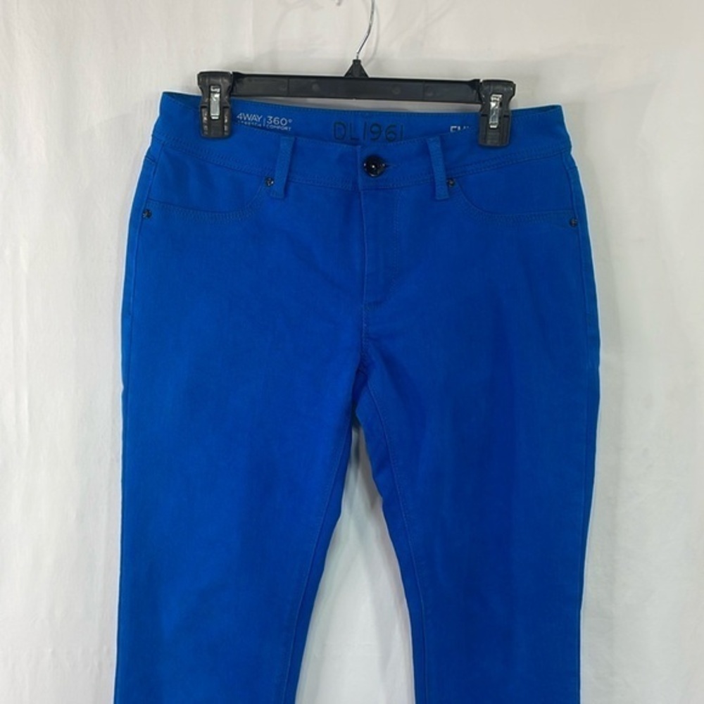 🧇 DL1961 Emma 4way stretch 360 comfort royal blue jeans